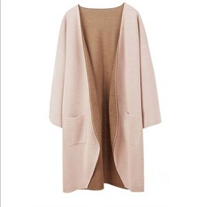 Lightweight Reversible Knitted Coat